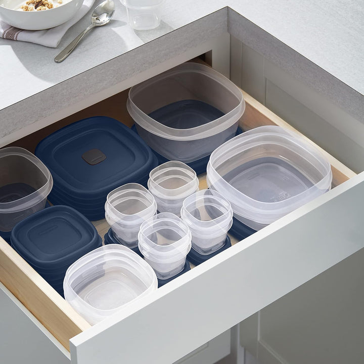 Organize your kitchen with SealStack stackable meal prep containers, ensuring leakproof freshness.