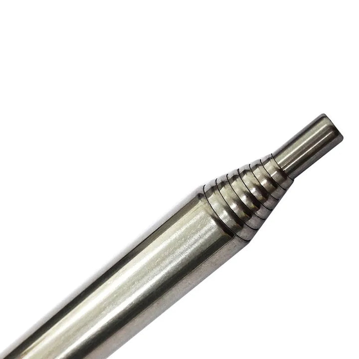 Outdoor Gear Survival Blowpipe for starting campfires. Essential stainless steel tool for hiking & BBQ.