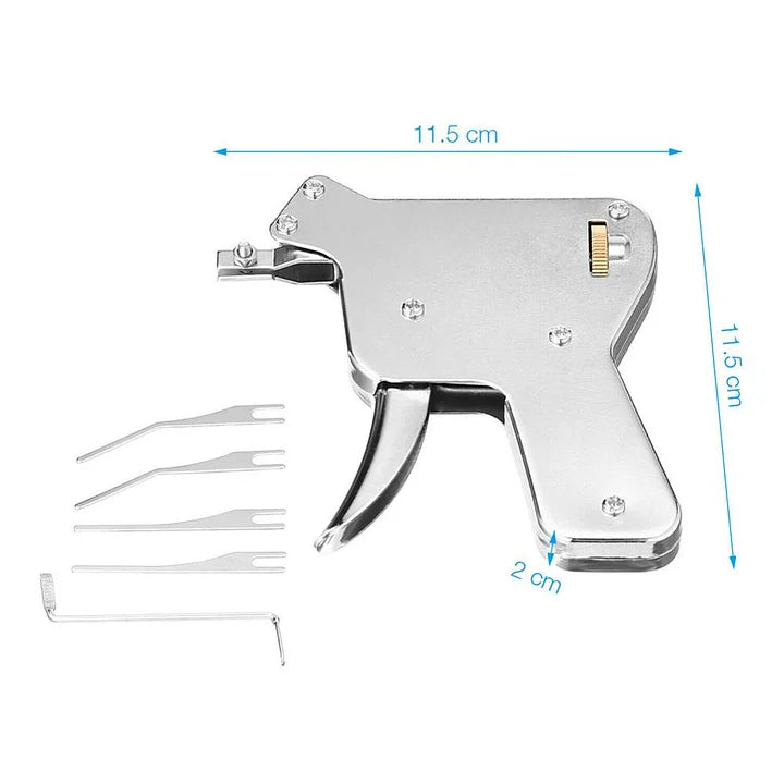 Compact auto extractor lock pick tool for quick emergency access. A locksmith alternative for home security.