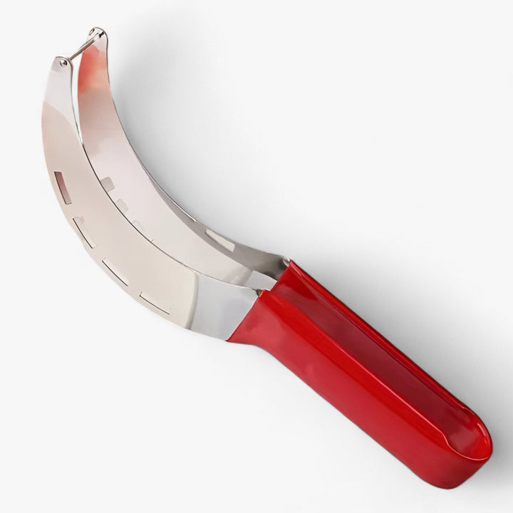 Premium kitchen watermelon slicer & server tool, a must-have fruit cutter for quick and clean melon preparation.
