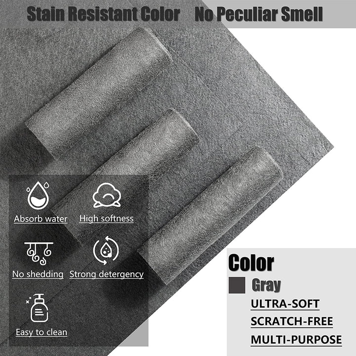 Eco-friendly reusable microfiber cleaning cloth for streak-free windows, glass & household surfaces. A home essential.