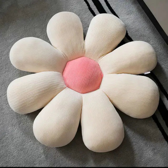 Stylish flower cushion, adds bliss to kids room decor.