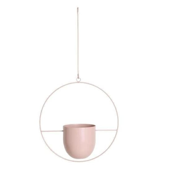 Minimalist indoor outdoor plant hanger, bringing style to your living space or patio.