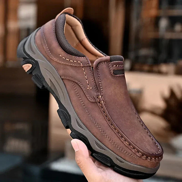 Supportive Lucas orthopedic shoes for men, ensuring comfortable walking and versatile style.