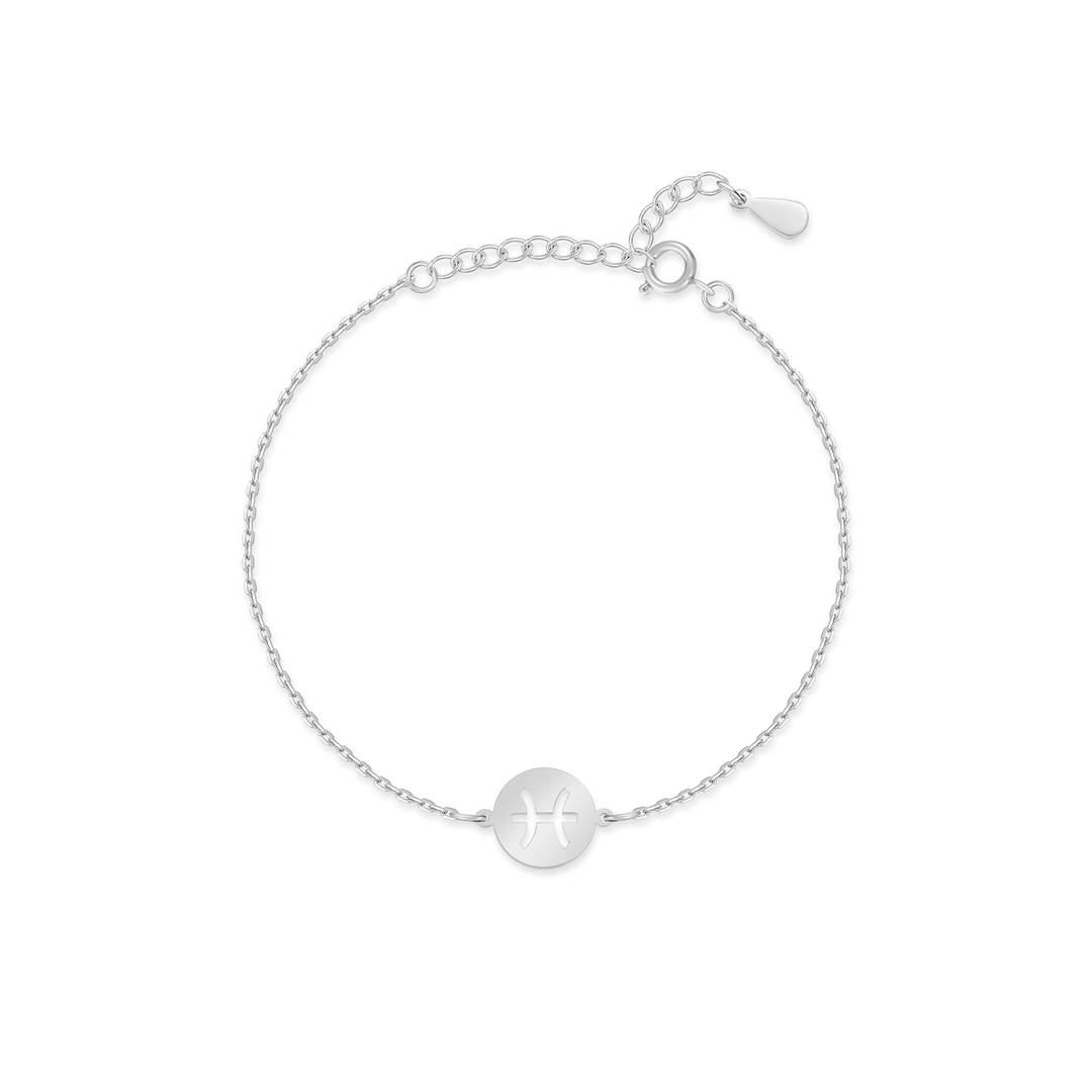Gold plated sterling silver Lyra bracelet for women, representing the constellation, adjustable fit