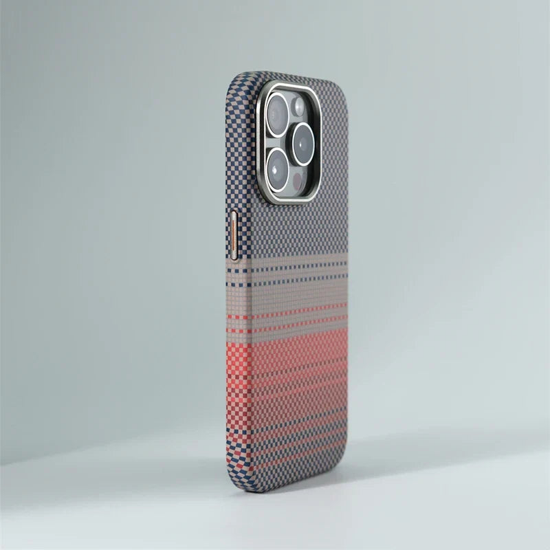 Sleek iPhone 15 case with MagSafe. Hard, slim design ensures robust phone protection & a stylish accessory.