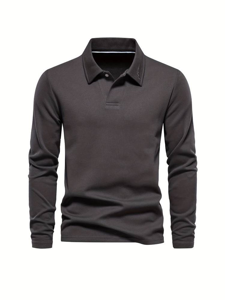 Stylish men's comfortable pullover, perfect for everyday wear. Long sleeve casual sweater for versatile menswear.