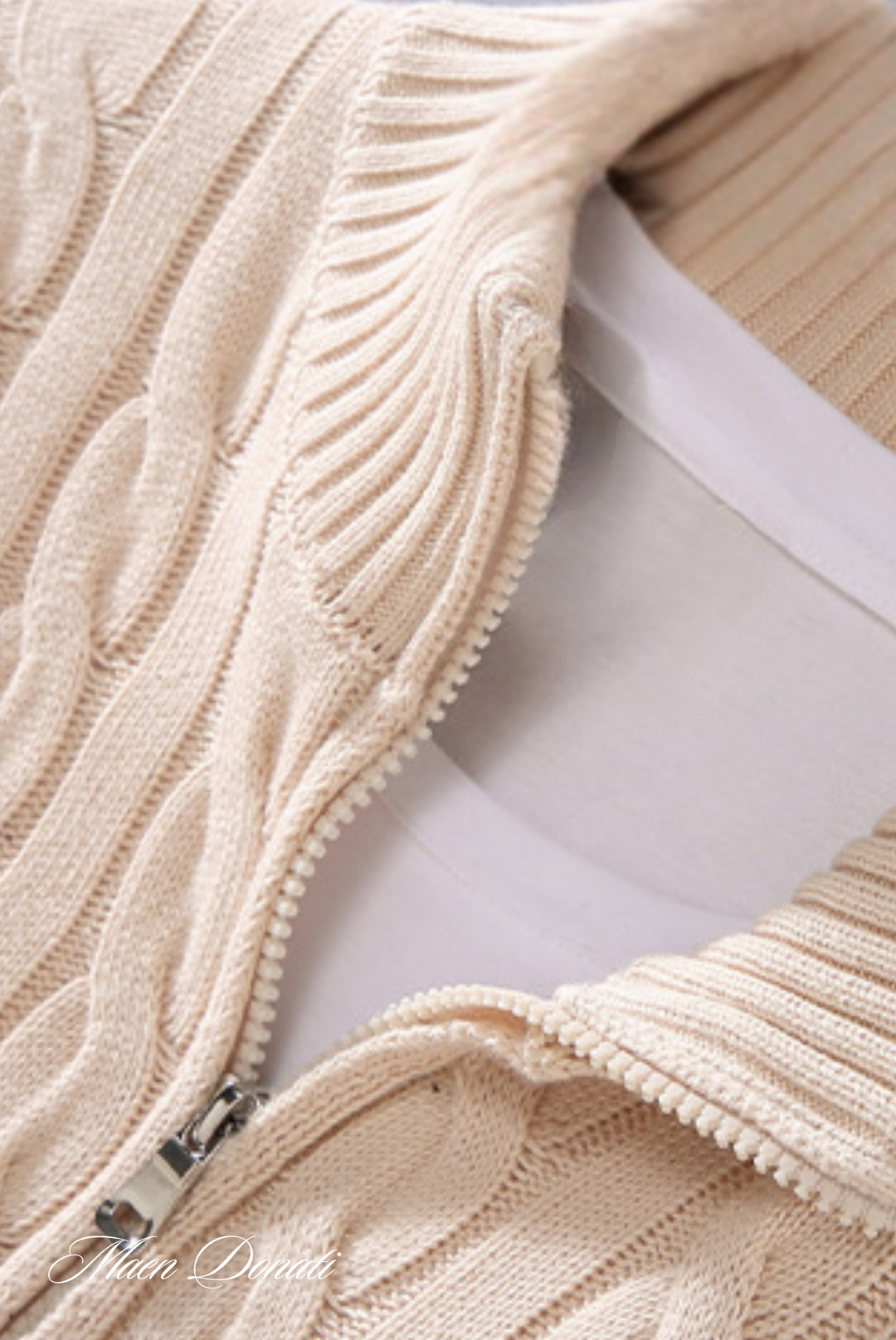 Smart casual men's knitted roll neck sweater. A versatile long sleeve top for various occasions.