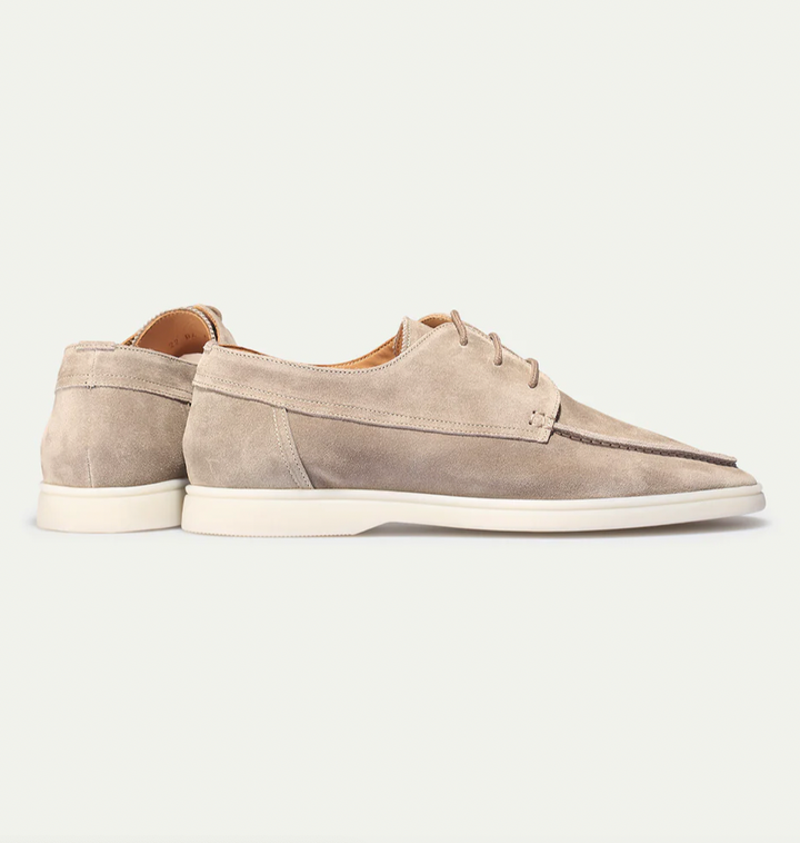 Pair of stylish men's loafers, ready for everyday adventures or elegant dress shoe occasions.