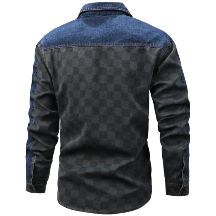 Men's Urban Explorer travel jacket. Comfortable, all-season outerwear for stylish urban exploration. Wind resistant.