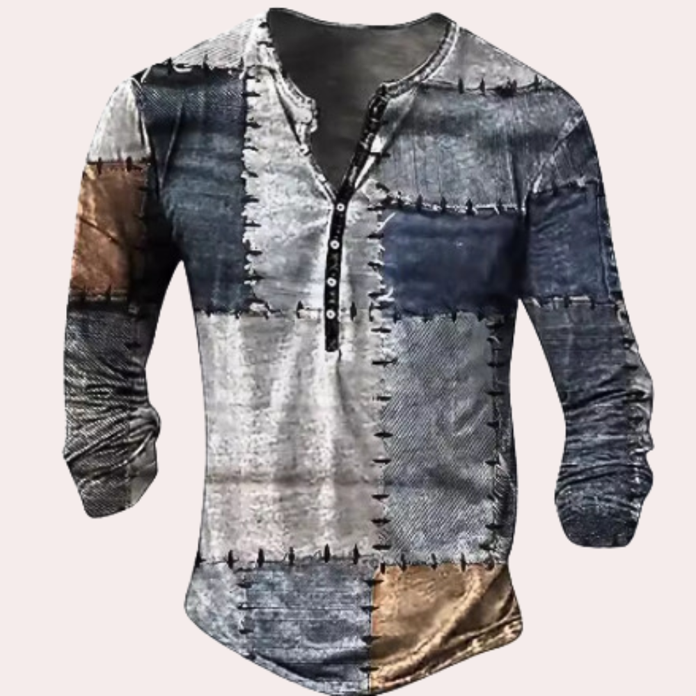 Men's stylish Luca sweatshirt in a vibrant hue. Soft, comfortable long-sleeve pullover for ultimate casual fashion.
