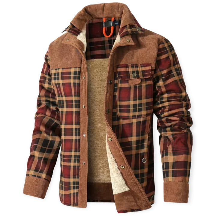 Versatile men's insulated vest, ideal for casual & outdoor cold weather fashion.