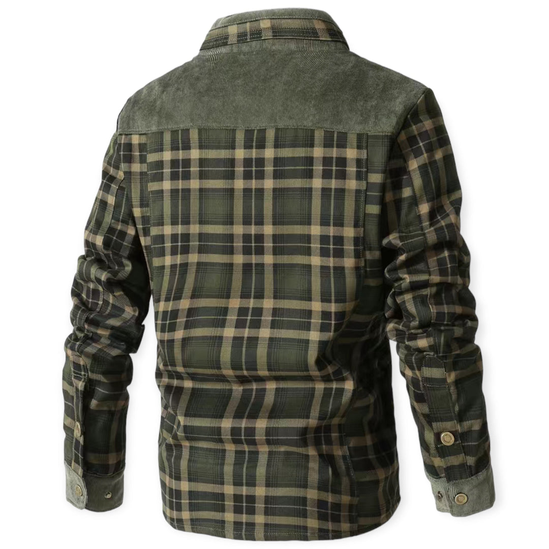 Comfortable & warm men's insulated vest, ideal for cold weather & everyday wear.