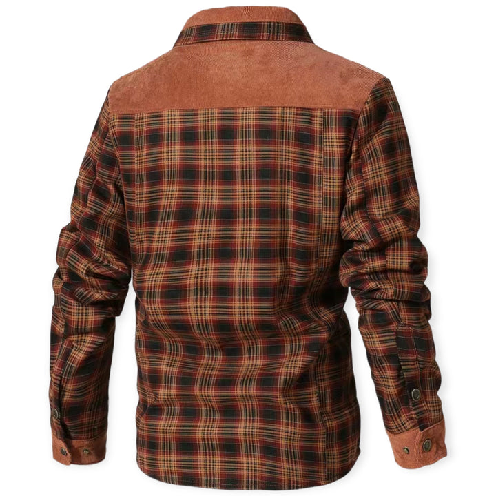 Men's high-quality insulated vest, providing warmth and style for cold weather.