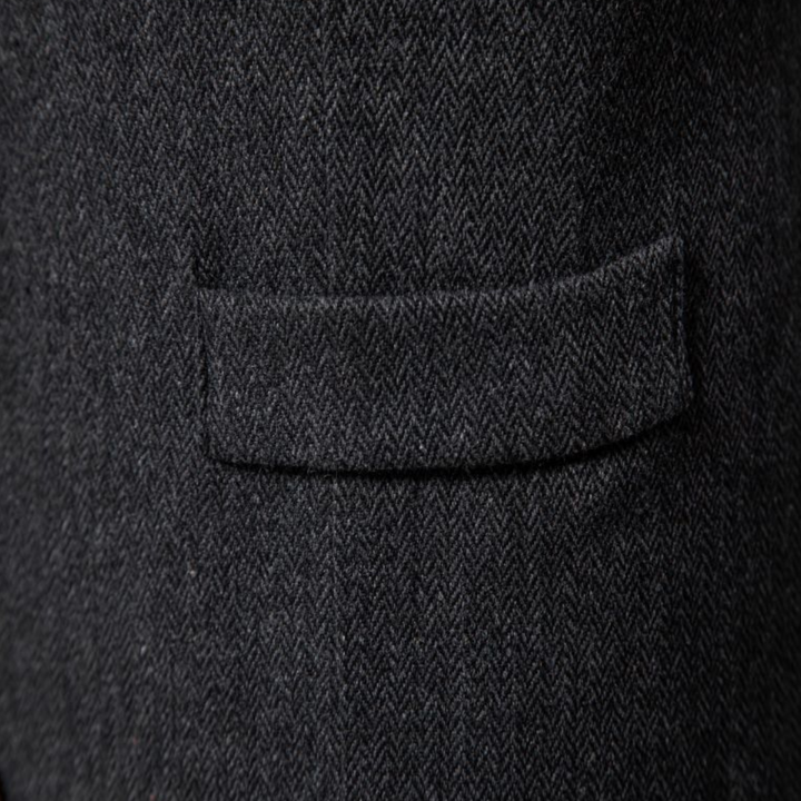 Formal men's gilet enhancing a smart outfit, a tailored wool blend vest for sophisticated occasions.