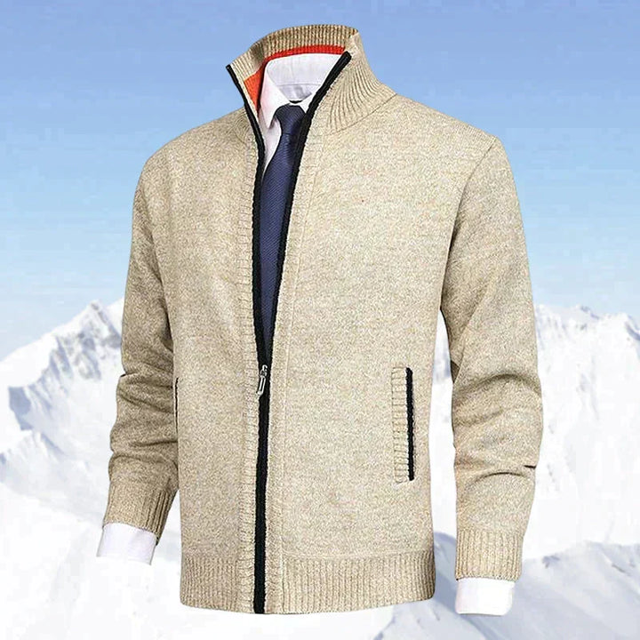 Casual zip-up vest for men, ideal stylish outerwear for seasonal layering in fall.