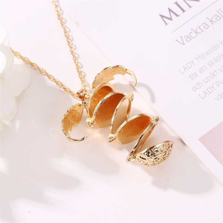 Multi-layer photo locket pendant necklace, combining style with personal memories.