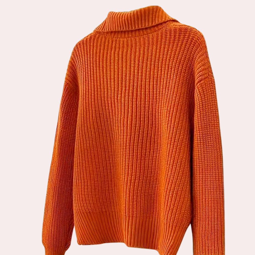 Vibrant orange women's vest, a must-have trendy fashion piece for stylish and versatile outfits.