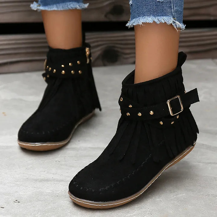 Elegant Sienna women's winter boots, a stylish and warm choice for ladies' cold weather footwear.