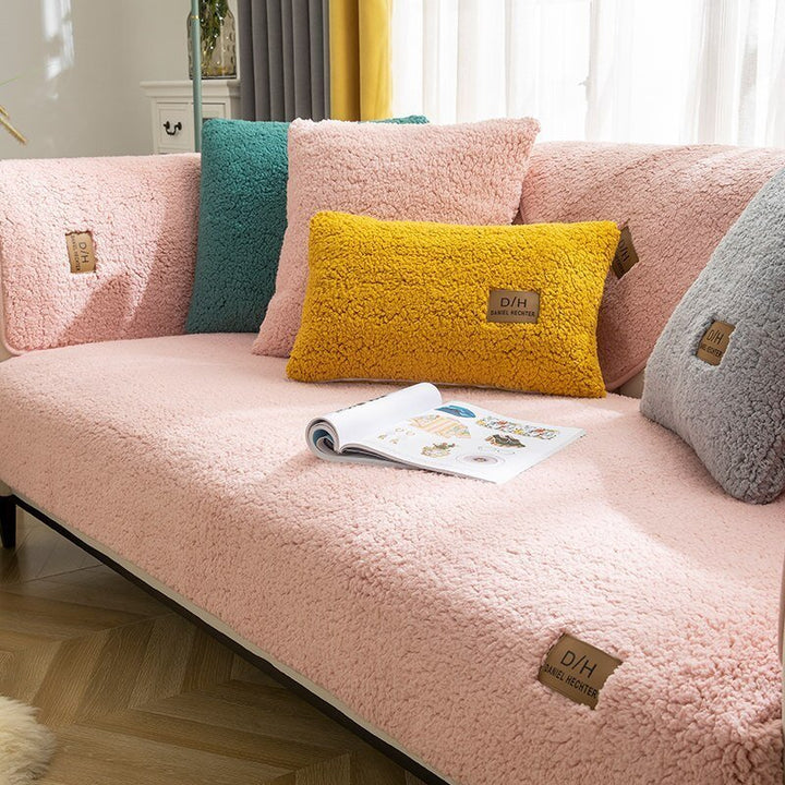 SofaRevive universal stretch sofa cover, perfect as a sectional couch protector & stylish home decor slipcover.