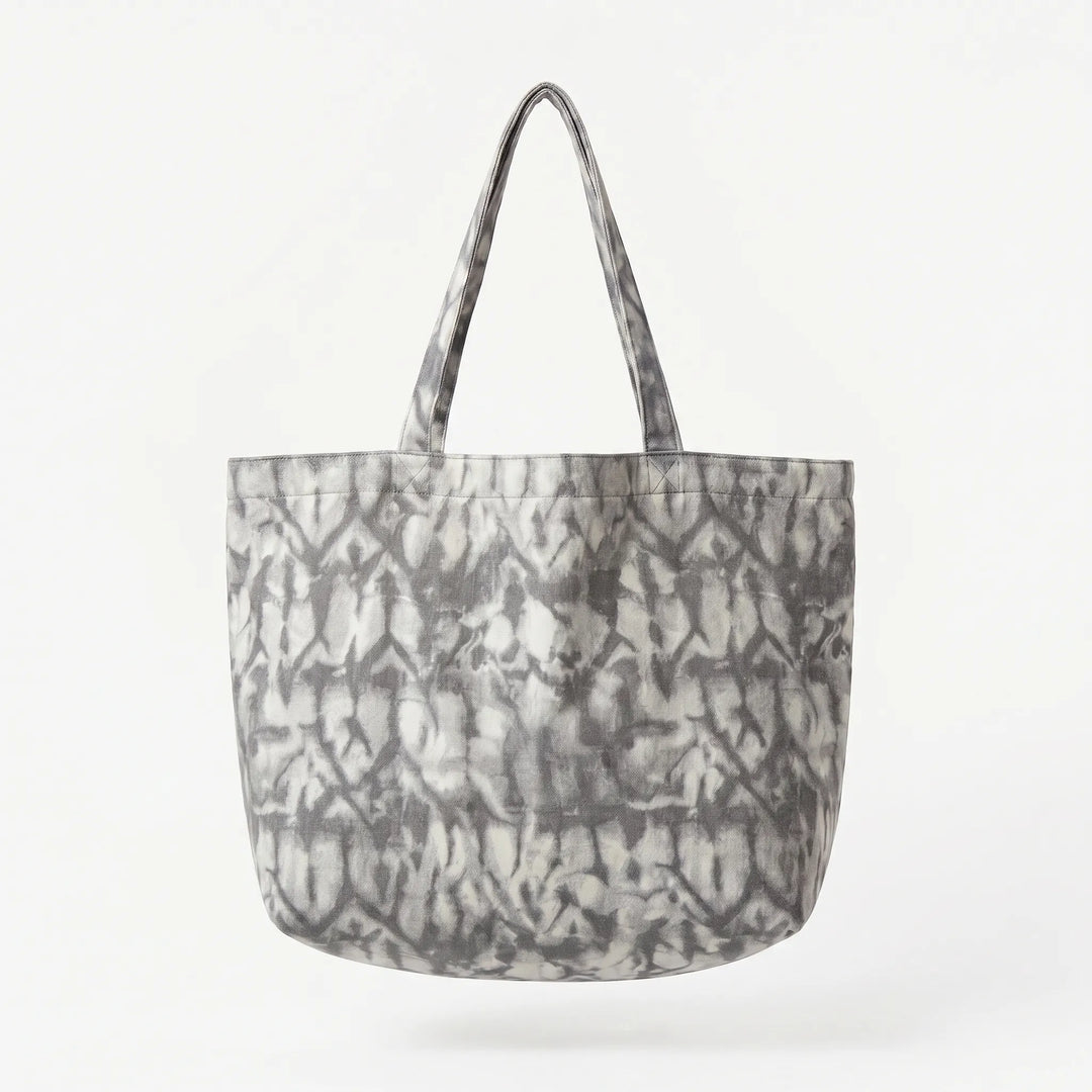 Abstract print unisex tote bag, large capacity for yoga, gym, travel. A stylish & convenient shoulder bag for daily essentials.