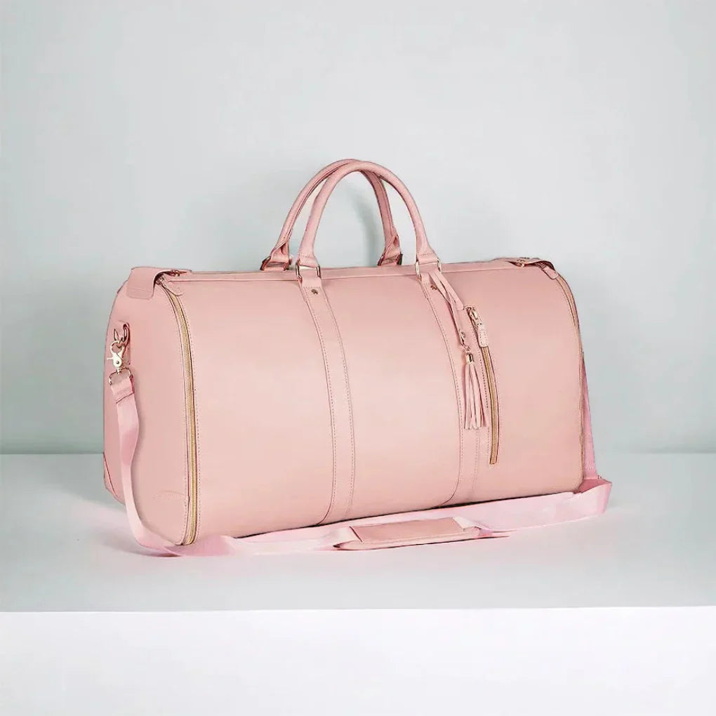 Vibrant patchwork travel duffel bag. Unisex weekender for gym or short trips, featuring spacious design & sturdy handles.