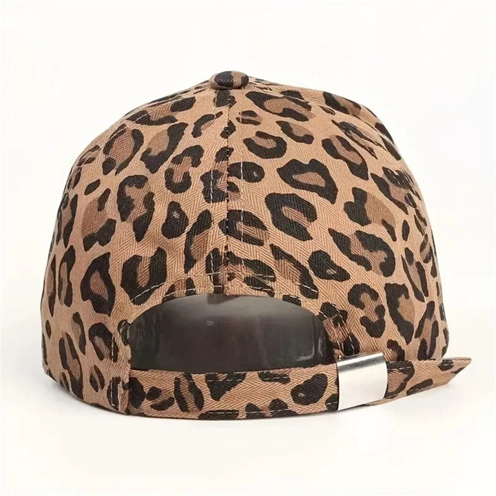 Chic women's zebra print baseball cap. Adjustable, a trendy statement hat for casual style & sun.