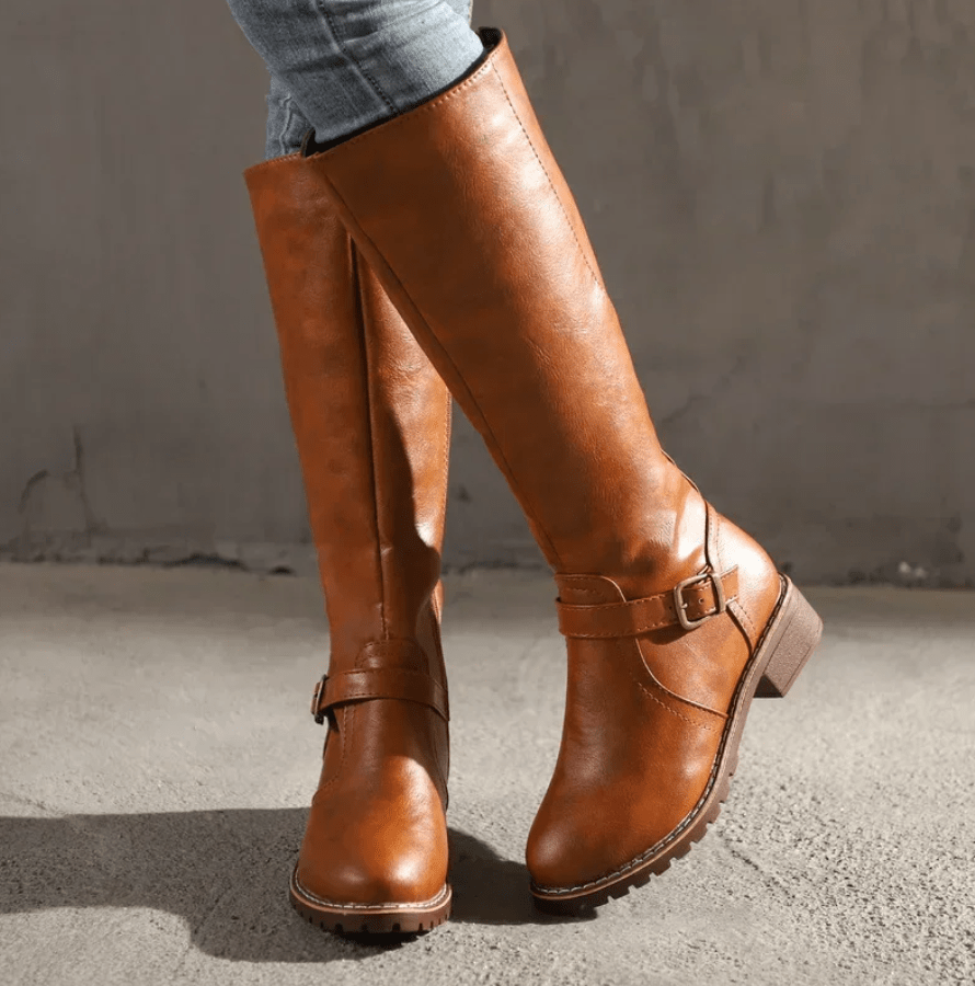 Stylish women's ankle boots with gel insoles & comfort footbed for durable daily wear. Perfect for winter.