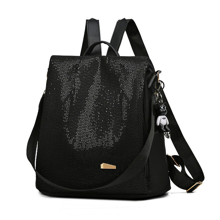 High-quality water-resistant anti-theft oxford backpack for women, functional and fashionable.