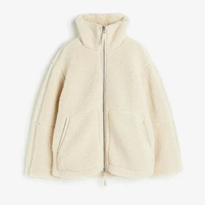 Warm Avalon women's fleece winter jacket, perfect for cozy and stylish ladies' casual winter outerwear.