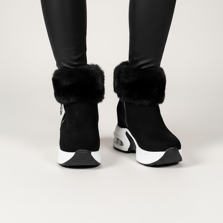 Brenda women's winter boots: warm, stylish, and non-slip, essential cold-weather footwear