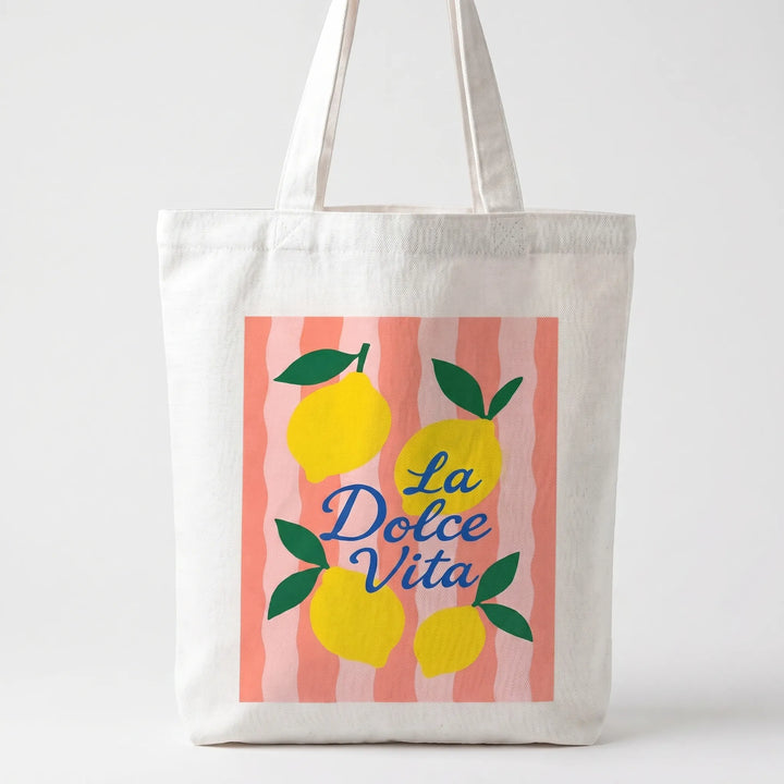 Reusable & stylish women's printed shoulder bag, perfect for everyday use, shopping, and as a colorful summer accessory.