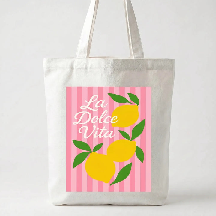 Trendy women's printed shoulder bag, featuring a unique pattern, perfect as an everyday versatile & reusable tote.