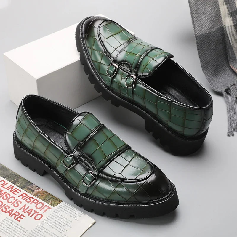 Stylish women's Milano platform loafers, perfect as comfortable slip-on fashion footwear.