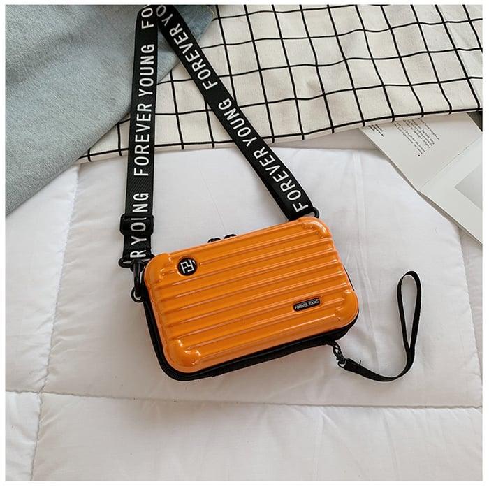 Convenient compact mini travel bag for women, sleek design for easy daily & travel organization.