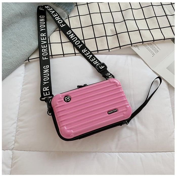 Versatile women's mini crossbody bag, perfect for travel, daily use, & hands-free carry.