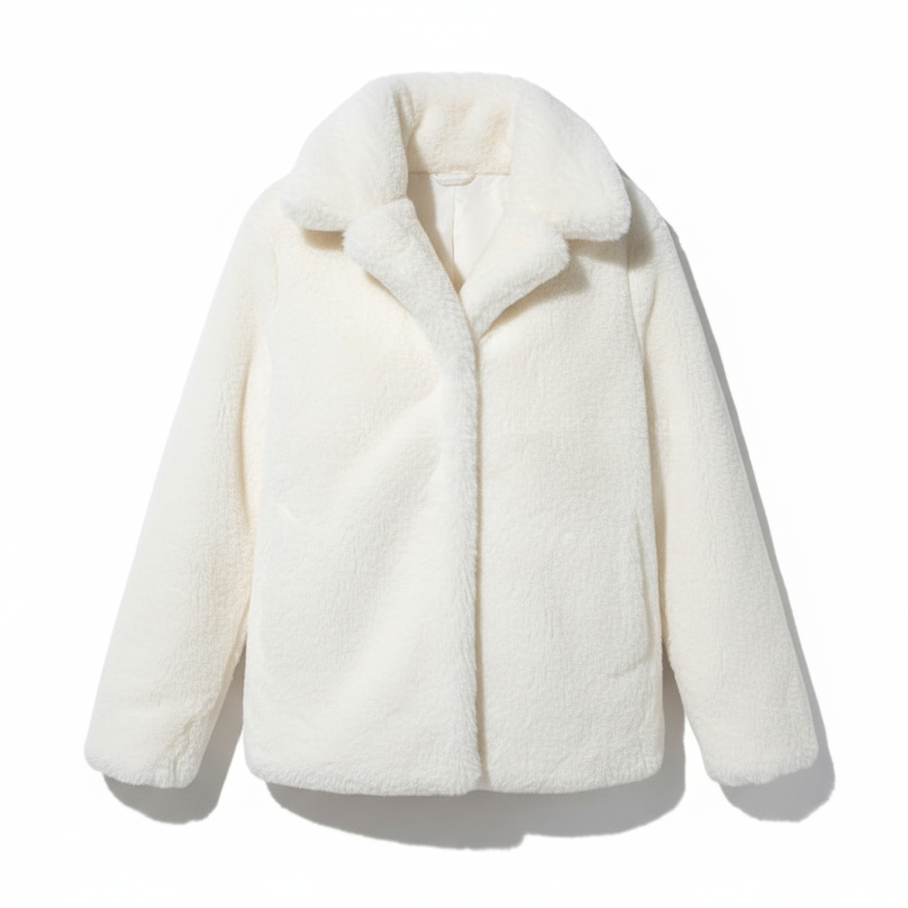 Warm women's winter coat, quilted puffer jacket, high collar fashion