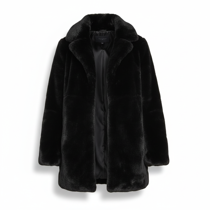 Elegant women's jacket, Marlene quilted design, high collar, cold weather