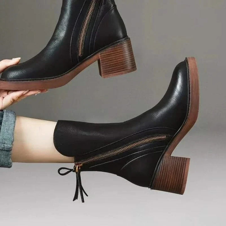 Stylish women's Sloane high-heel ankle boots, perfect for elevating any outfit, from casual to chic.