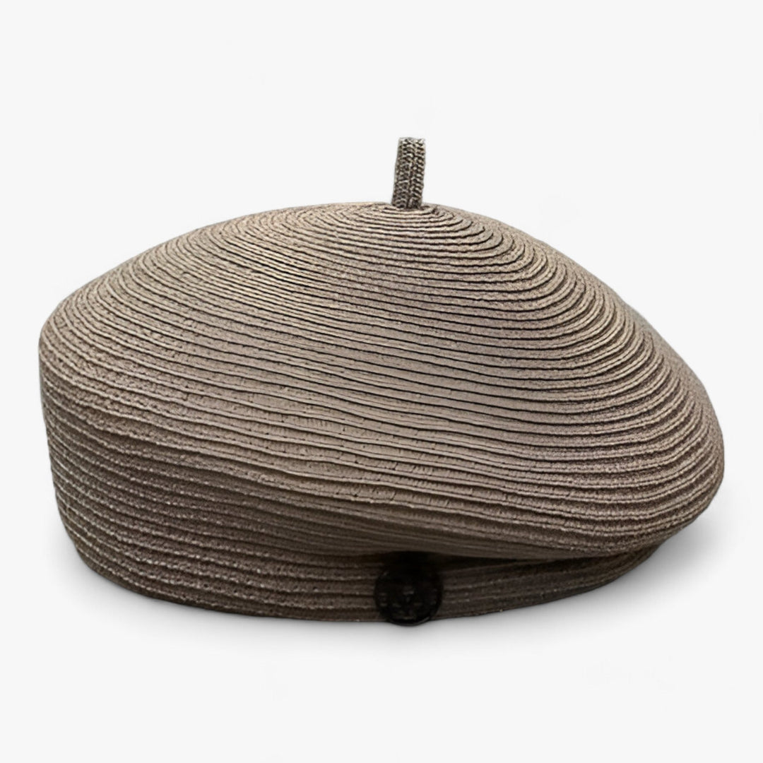 Lightweight straw fedora hat for women with wide brim, perfect for sun protection & summer style