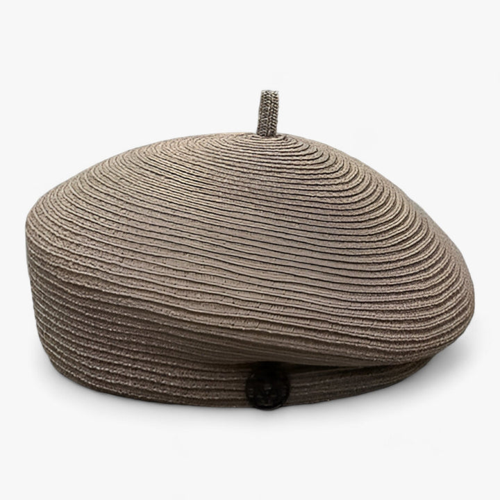 Lightweight straw fedora hat for women with wide brim, perfect for sun protection & summer style