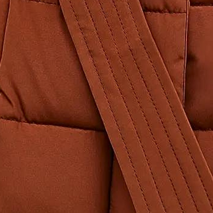 Cozy and stylish women's winter coat, Isabelle, designed for warmth and comfort in cold weather.