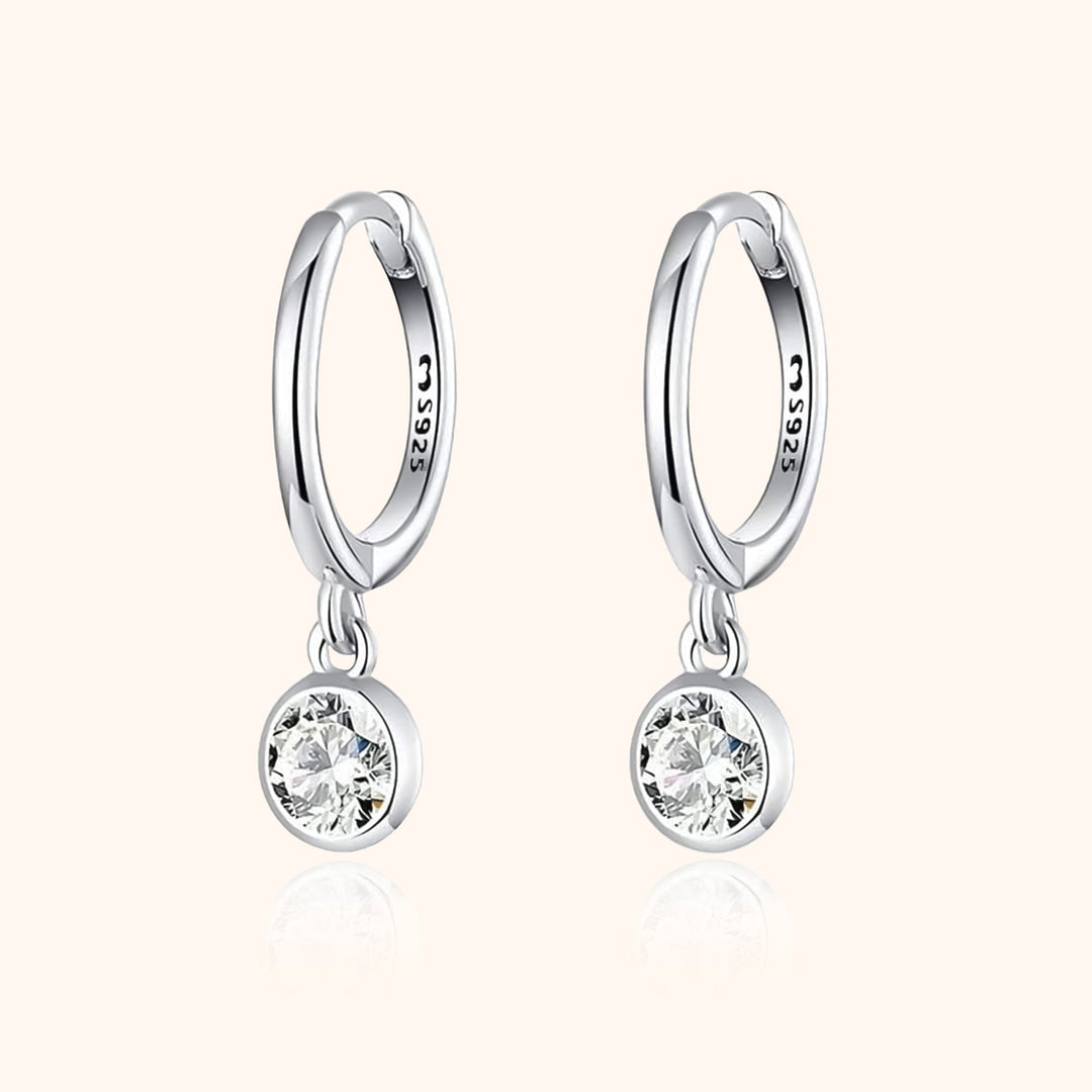 Subtle stylish silver & gold hoop earrings for women. Perfect for daily wear, elegant & versatile minimalist jewelry.