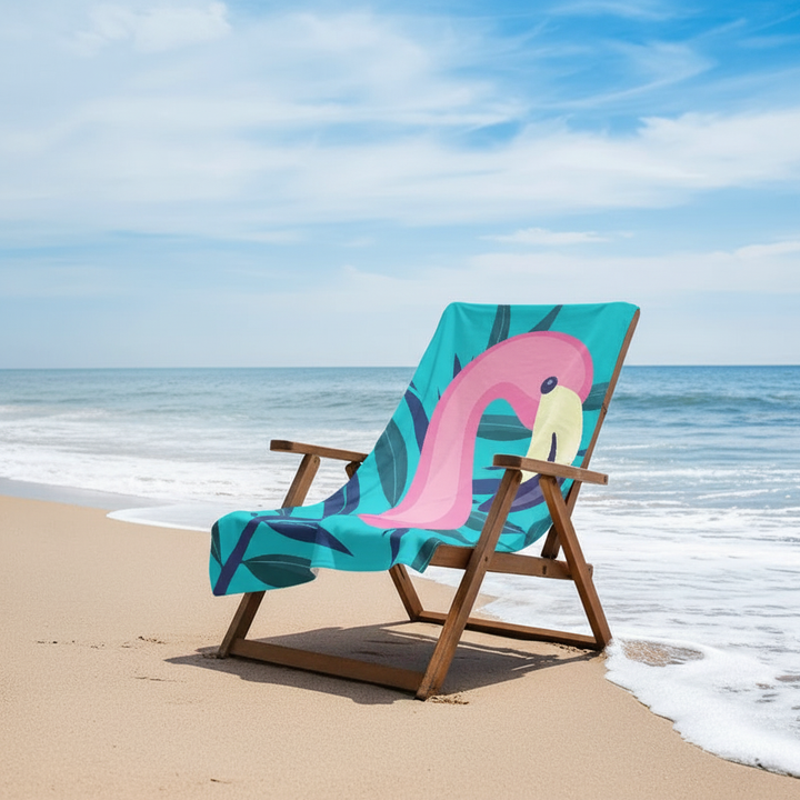 SunFunTowel quick-dry microfiber beach towel, sand-resistant and ultra-absorbent, perfect for travel