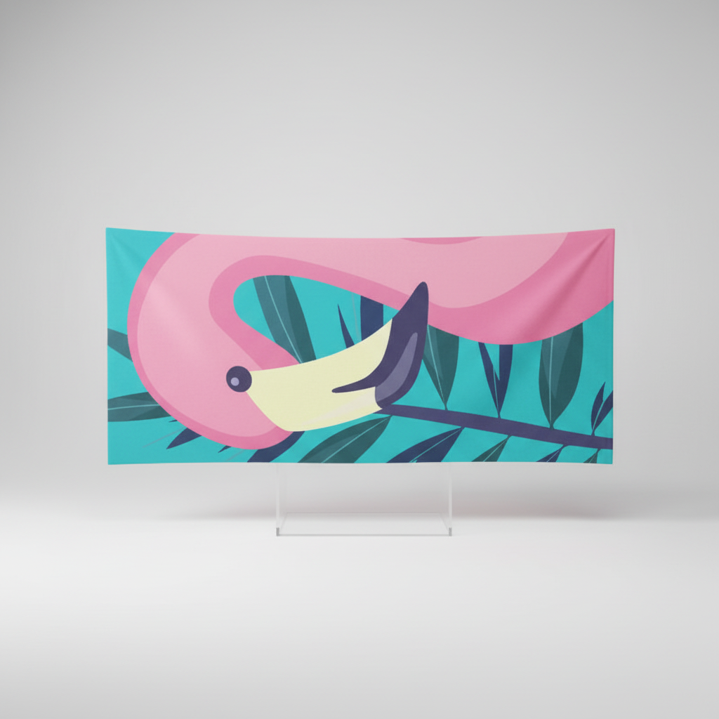Unisex microfiber beach towel in vibrant colors, compact and lightweight for beach or pool use