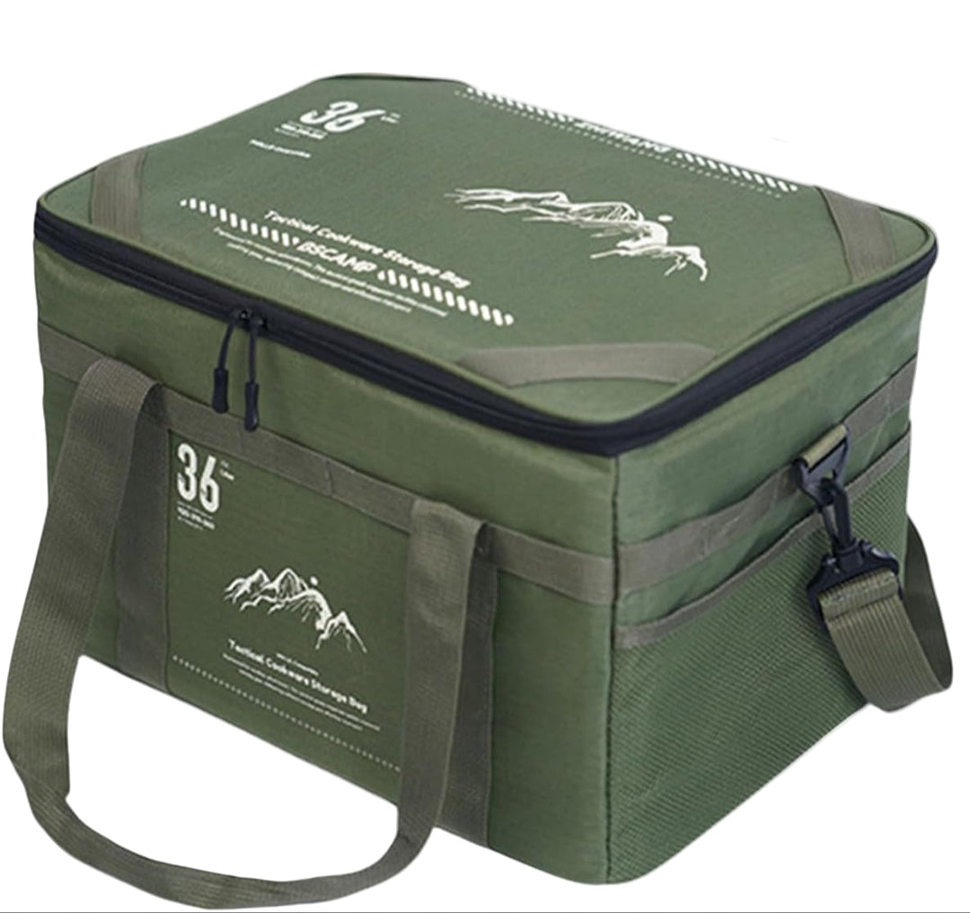 Tarvos Unisex camping duffle bag with detachable table for outdoor adventures