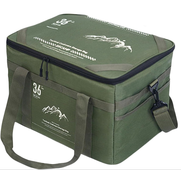 Tarvos Unisex camping duffle bag with detachable table for outdoor adventures