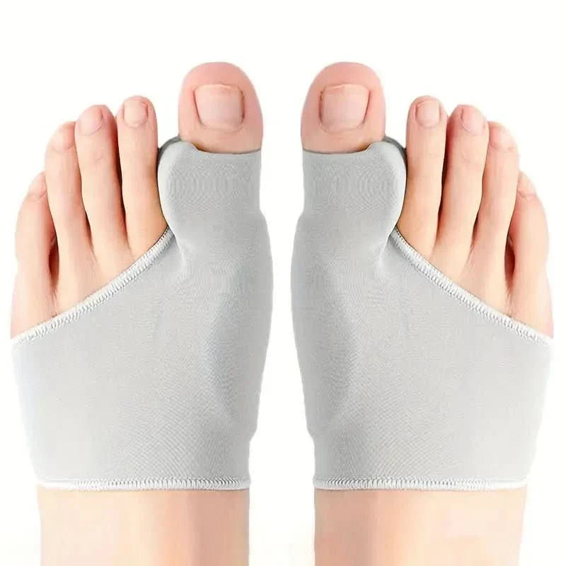 Youth bunion corrector offering comfortable foot support, pain relief & foot health for daily use.