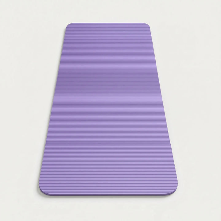 Versatile thick fitness mat for unisex home workouts. Enjoy cushioned support & a non-slip surface for all exercises.