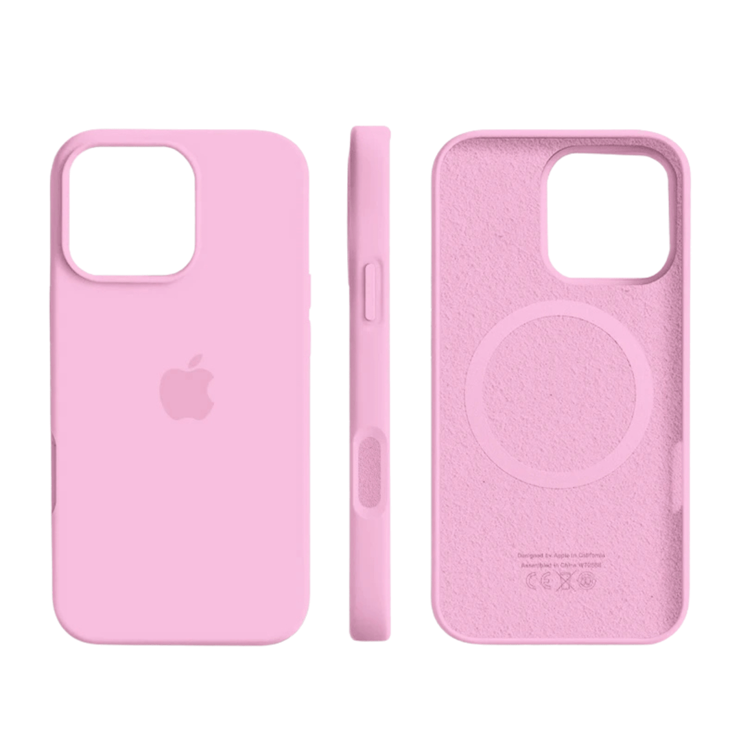 Premium magnetic silicone iPhone case accessory. Thin, MagSafe compatible, provides soft-touch protection.